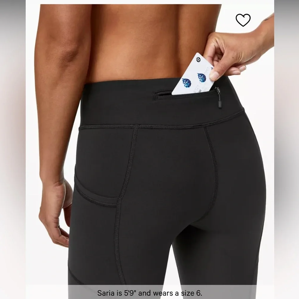 lululemon Tight Stuff High-Rise Tight 25" - Black - Picture 12 of 13